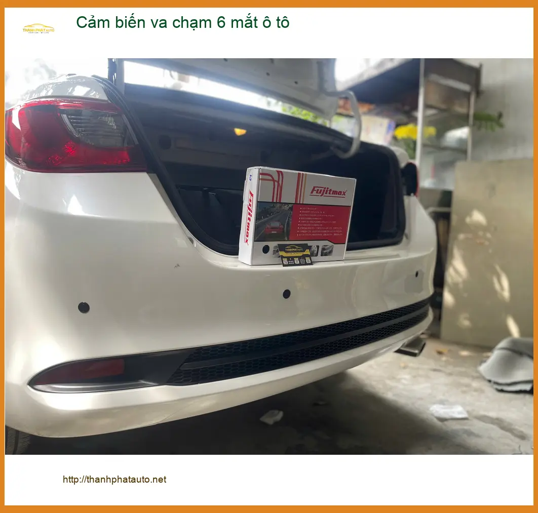 Chú Minh lắp Cảm biến va chạm 6 mắt ô tô Mazda CX-5 Quận 2 giá tốt ảnh thực tế 2