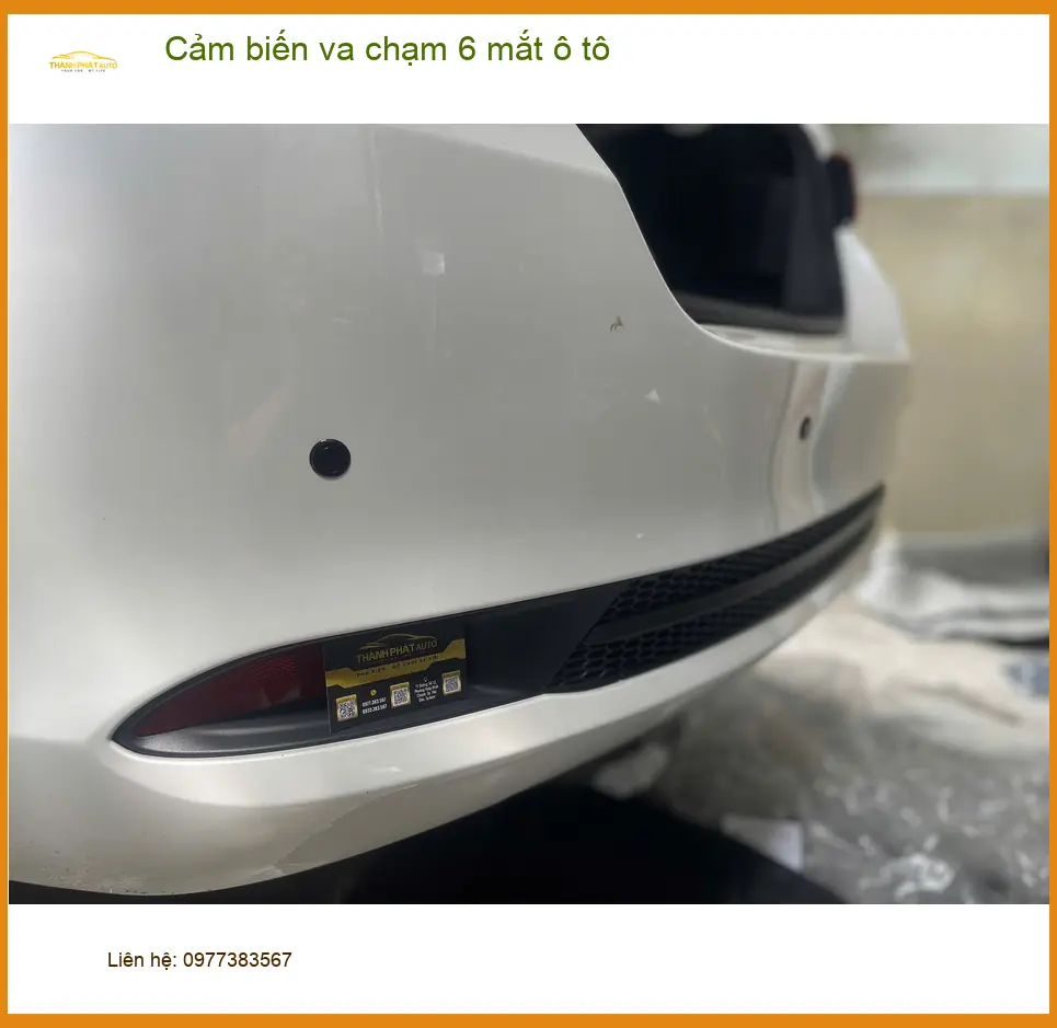 Chú Minh lắp Cảm biến va chạm 6 mắt ô tô Mazda CX-5 Quận 2 giá tốt ảnh thực tế 3