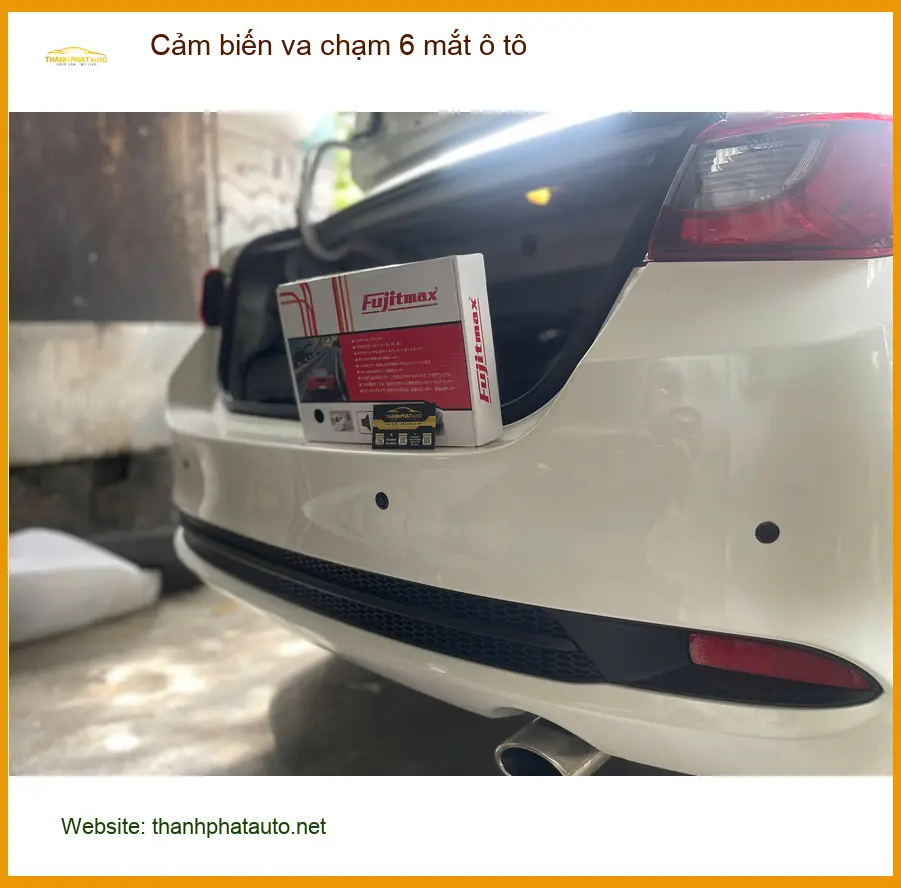 Chú Minh lắp Cảm biến va chạm 6 mắt ô tô Mazda CX-5 Quận 2 giá tốt ảnh thực tế 4
