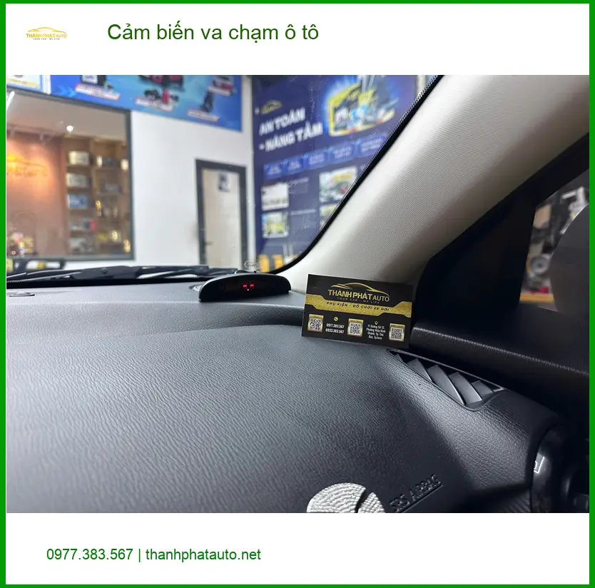 Anh Minh lắp Cảm biến va chạm ô tô cho Honda CRV tại Quận 12 ảnh thực tế 4