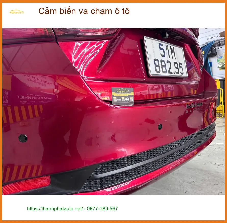 Anh Minh lắp Cảm biến va chạm ô tô cho Honda CRV tại Quận 12 ảnh thực tế 5