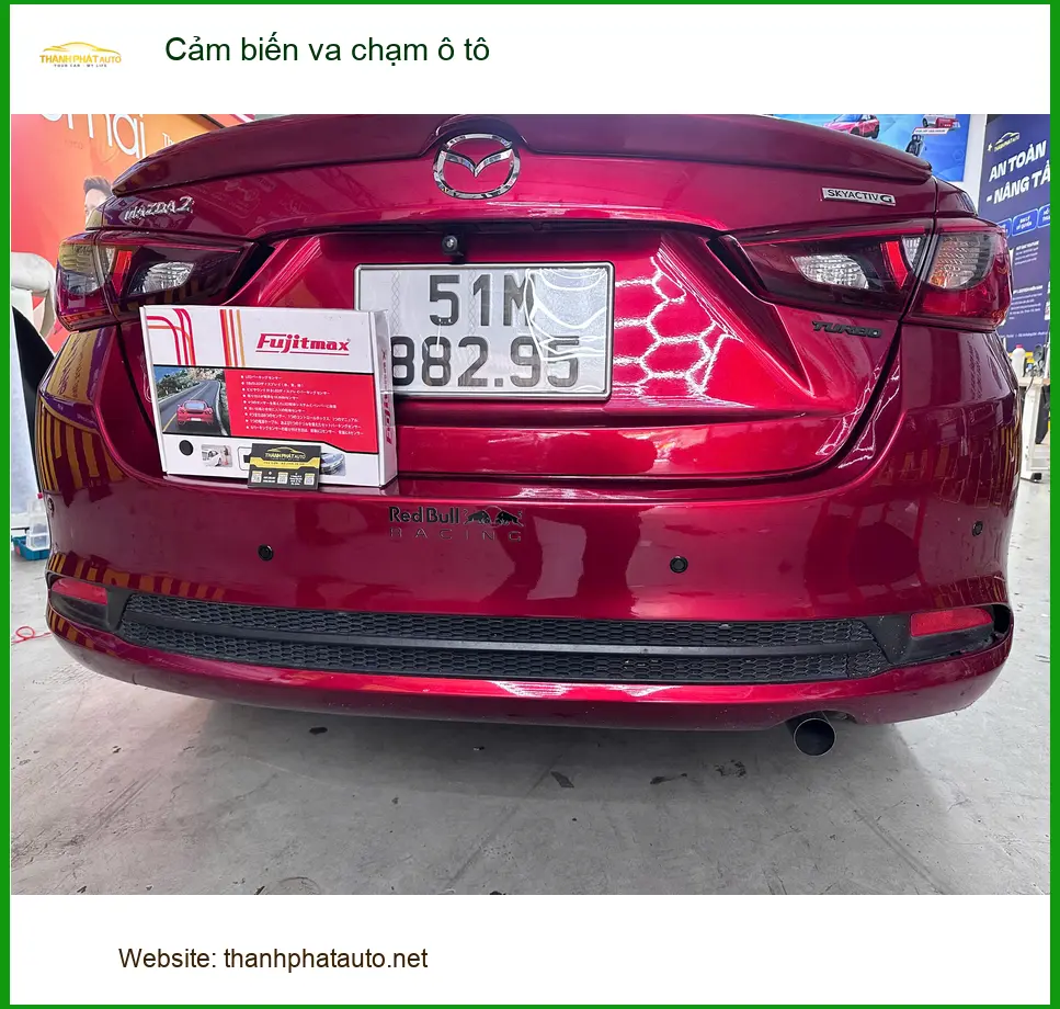 Anh Khải lắp cảm biến va chạm ô tô cho Honda CRV tại Hóc Môn để lùi xe an toàn hơn ảnh thực tế 5