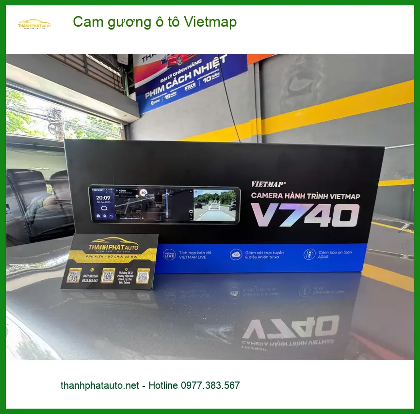 Anh Tấn lắp cam gương ô tô Vietmap cho Honda HR-V tại Quận 6 để tiện quan sát điểm mù ảnh thực tế 2