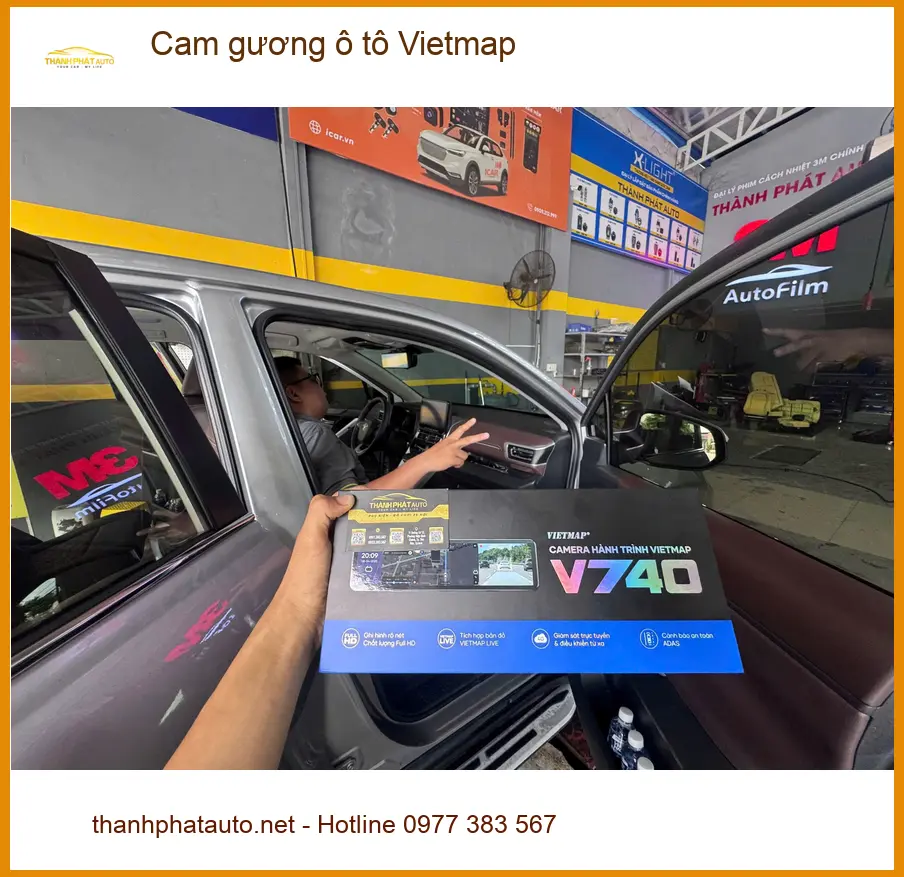 Anh Kiên lắp Cam gương ô tô Vietmap cho Hyundai Accent ở Quận Phú Nhuận ảnh thực tế 5