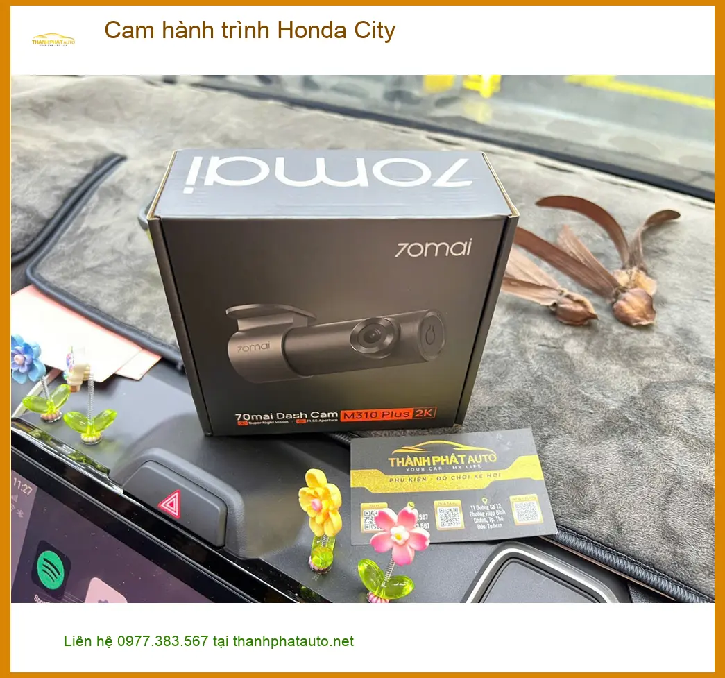 Anh Khải lắp cam hành trình Honda City tại Cần Giờ để ghi lại hành trình rõ nét ảnh thực tế 3