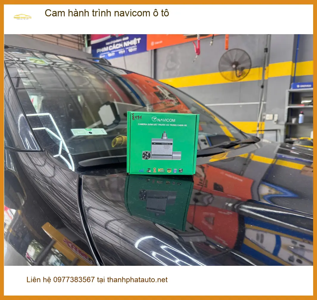 Chú Phiệt lắp cam hành trình Navicom ô tô cho Honda CRV tại Quận 2 ảnh thực tế 4