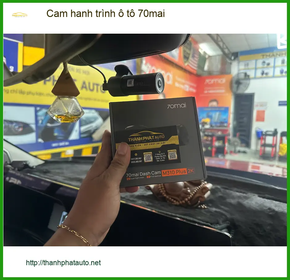 Anh Cường lắp Cam hành trình 70mai cho Hyundai Santa Fe tại Quận Thủ Đức ảnh thực tế 3
