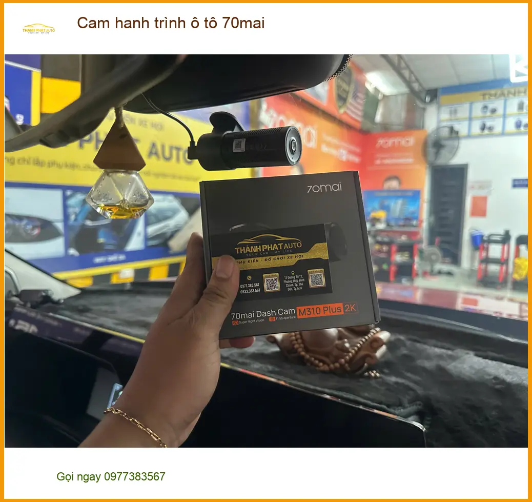 Chú Tấn Phát lắp camera hành trình 70mai cho Ford Everest tại Quận 12 ảnh thực tế 3