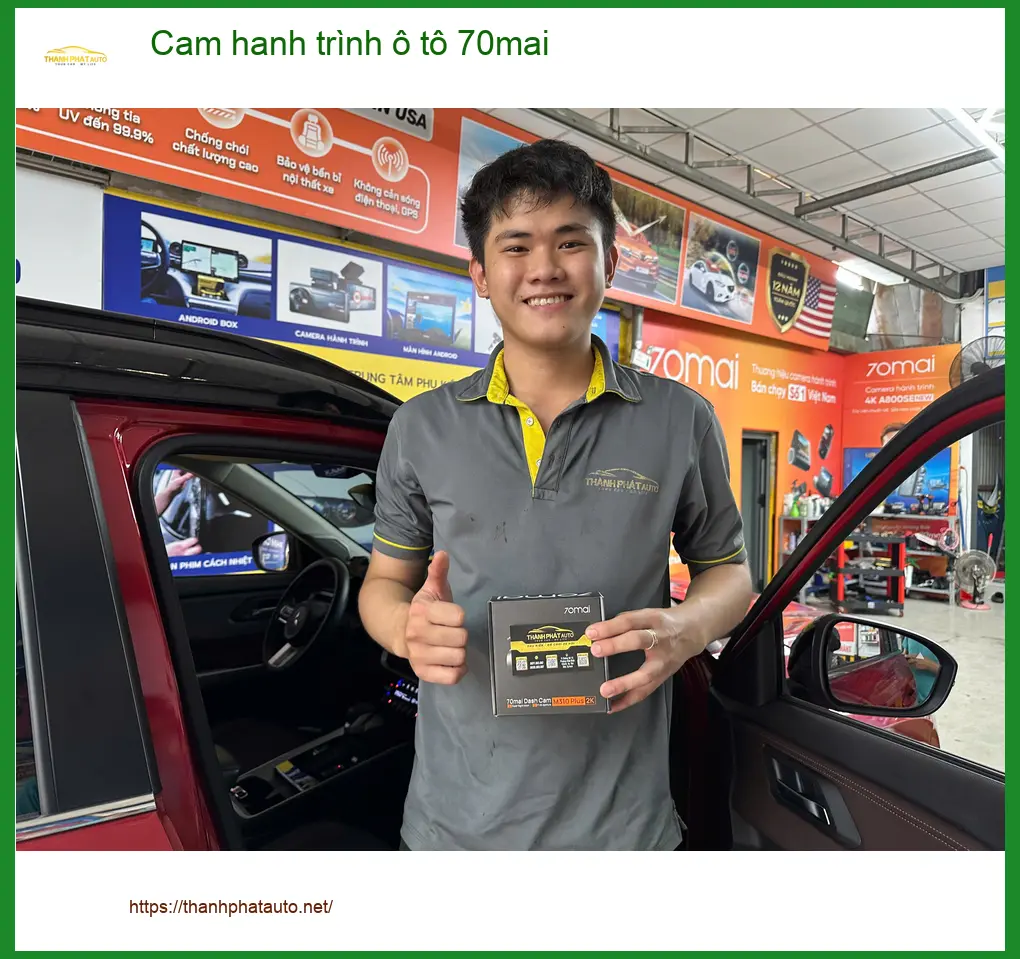 Chú Tấn Phát lắp camera hành trình 70mai cho Ford Everest tại Quận 12 ảnh thực tế 4