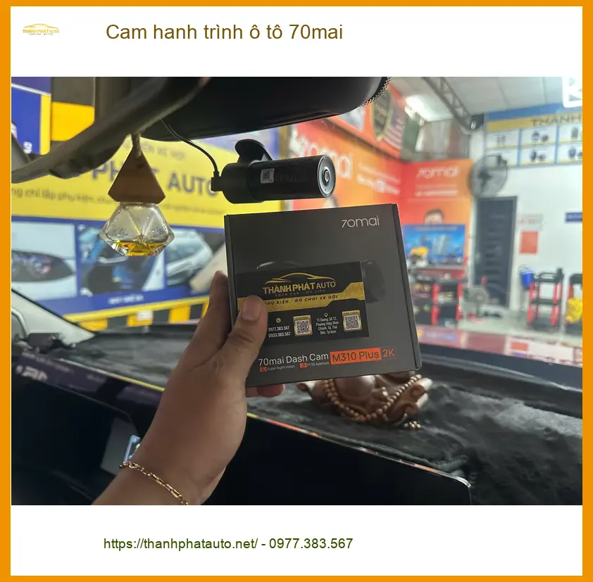 Chú Sâm lắp Cam hành trình 70mai cho Vios tại Quận Bình Thạnh an tâm ảnh thực tế 2