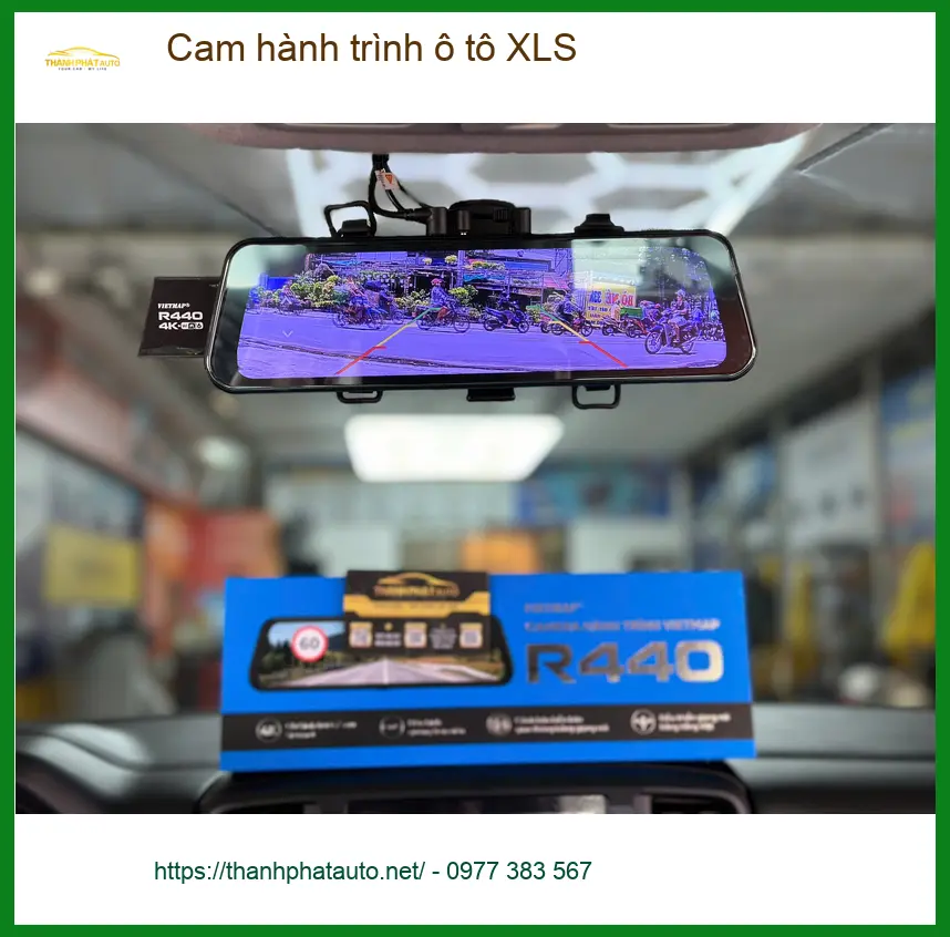 Chị Bích lắp Cam hành trình ô tô XLS cho Hyundai Accent tại Quận 9 uy tín giá tốt ảnh thực tế 2
