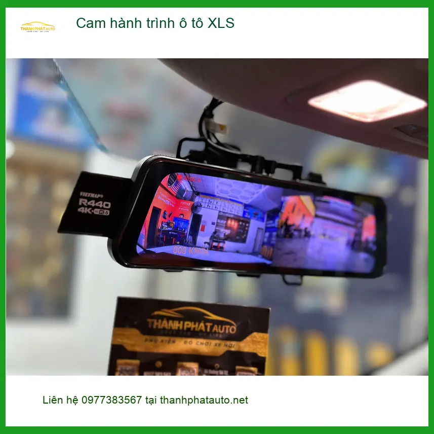 Chị Bích lắp Cam hành trình ô tô XLS cho Hyundai Accent tại Quận 9 uy tín giá tốt ảnh thực tế 3