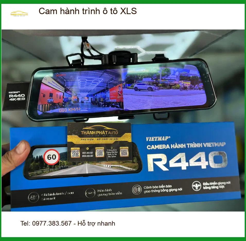 Chị Bích lắp Cam hành trình ô tô XLS cho Hyundai Accent tại Quận 9 uy tín giá tốt ảnh thực tế 5