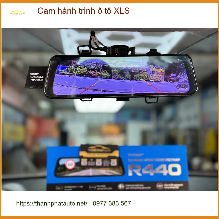 Anh Khải lắp Cam hành trình ô tô XLS tại Quận 5 sau vụ va chạm nhỏ ảnh thực tế 2