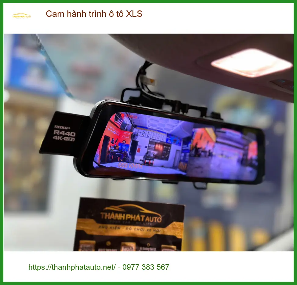 Anh Khải lắp Cam hành trình ô tô XLS tại Quận 5 sau vụ va chạm nhỏ ảnh thực tế 4