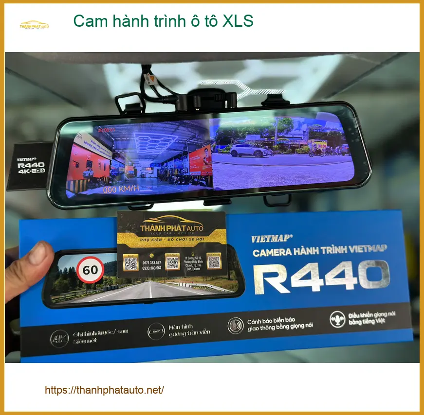 Anh Khải lắp Cam hành trình ô tô XLS tại Quận 5 sau vụ va chạm nhỏ ảnh thực tế 5