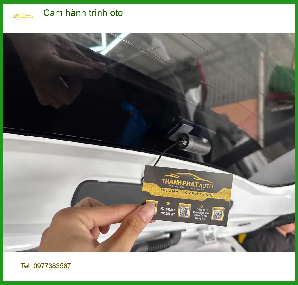 Anh Trọng lắp cam hành trình ô tô cho Toyota Vios tại Quận Bình Thạnh ảnh thực tế 4