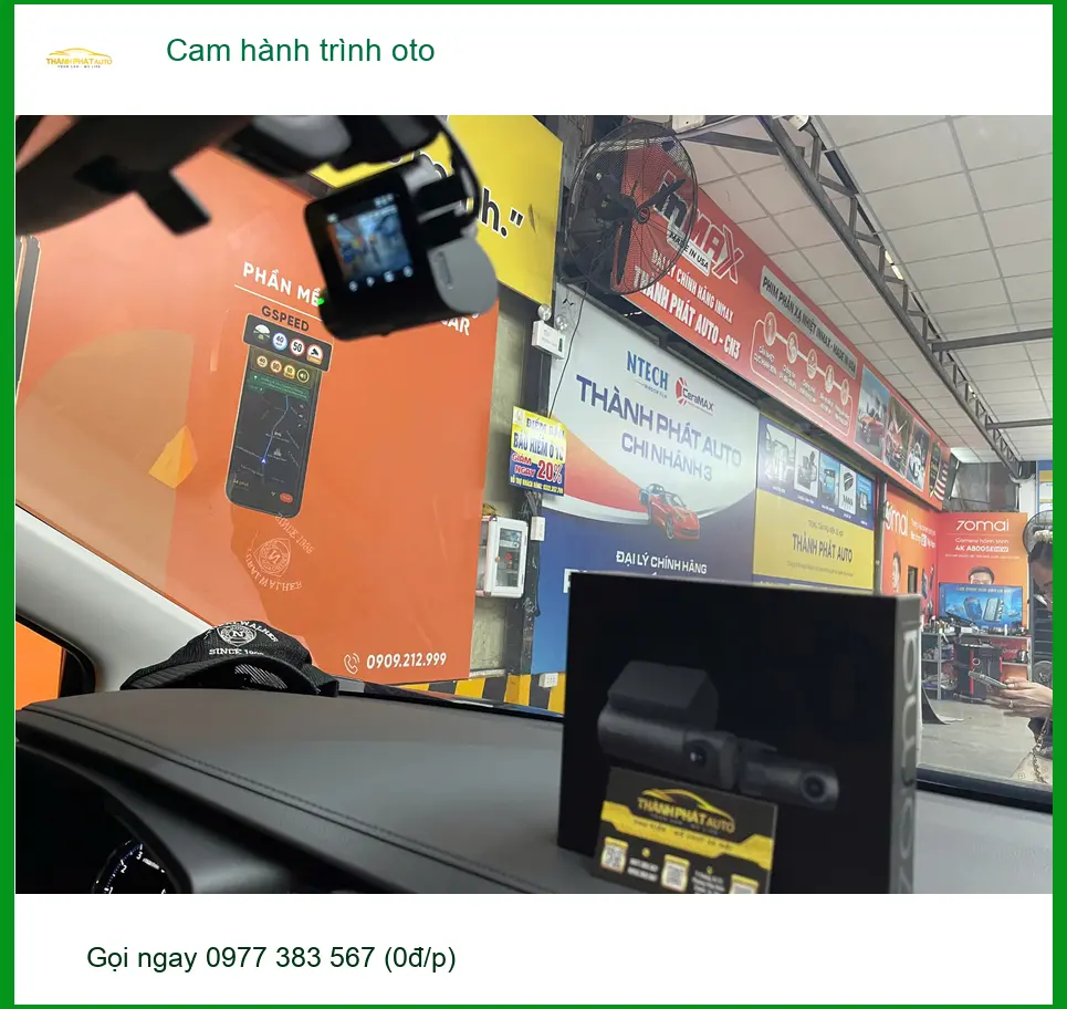 Anh Khải lắp cam hành trình oto Honda HR-V tại Quận 6 để ghi lại hành trình rõ nét ban đêm ảnh thực tế 2