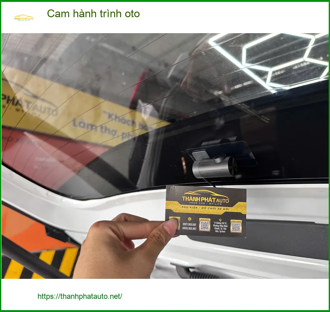 Anh Duy lắp Cam hành trình oto cho Honda CRV tại Quận Thủ Đức để an tâm lái xe ảnh thực tế 4