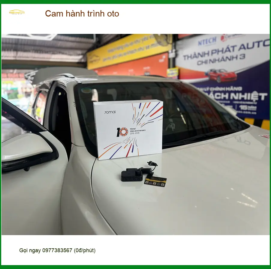 Chú Vỹ lắp cam hành trình oto Hyundai Accent Quận Thủ Đức ghi lại hành trình, bảo vệ tài xế