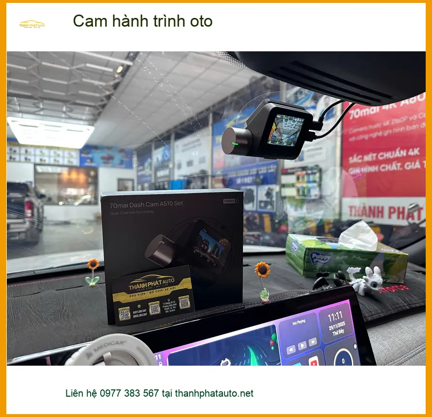 Anh Thành lắp cam hành trình oto Hyundai Creta tại Hóc Môn để ghi lại hành trình rõ nét ảnh thực tế 2