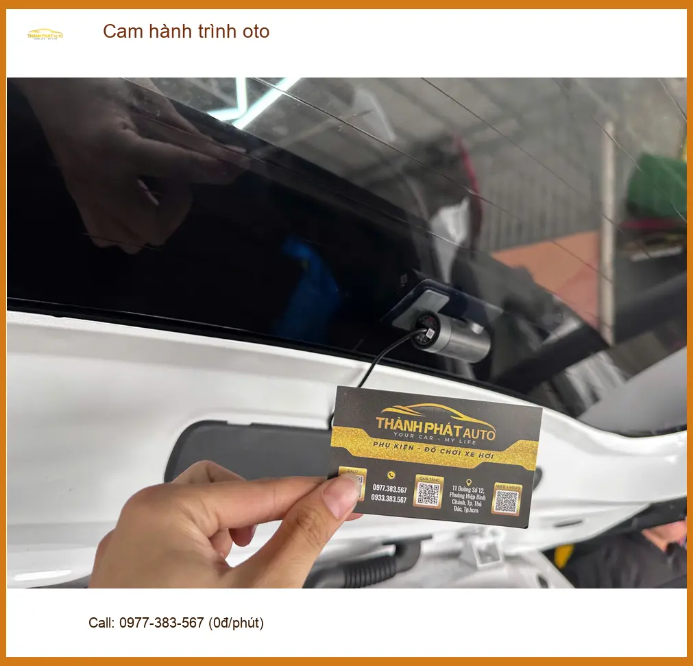 Anh Thành lắp cam hành trình oto Hyundai Creta tại Hóc Môn để ghi lại hành trình rõ nét ảnh thực tế 4