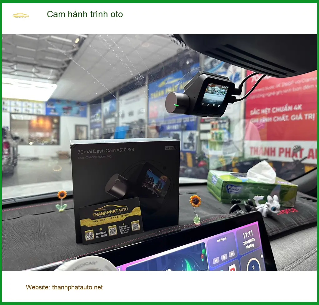 Anh Thành lắp cam hành trình oto Hyundai Creta tại Hóc Môn để ghi lại hành trình rõ nét ảnh thực tế 5