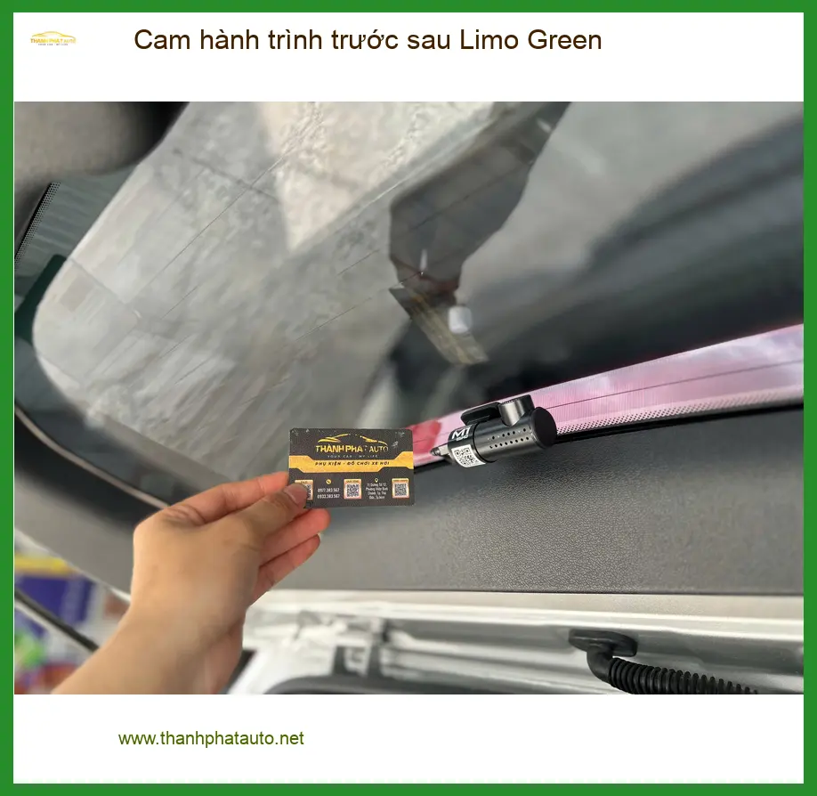Anh Minh lắp cam hành trình trước sau Limo Green cho Kia K3 tại Quận 12 ảnh thực tế 2