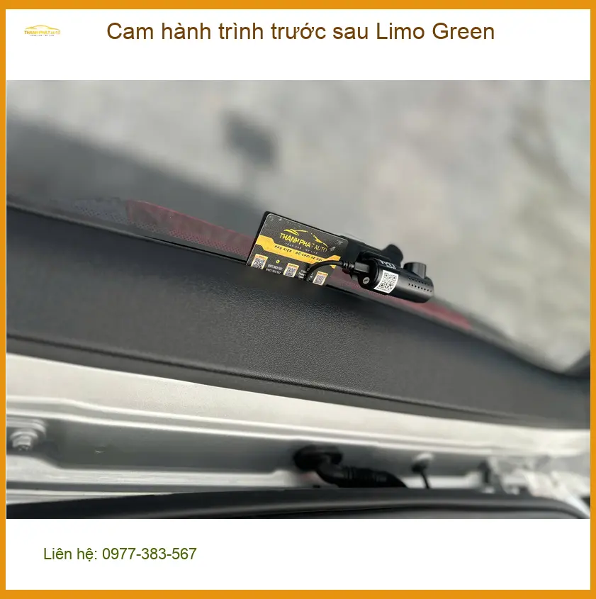 Anh Minh lắp cam hành trình trước sau Limo Green cho Kia K3 tại Quận 12 ảnh thực tế 3