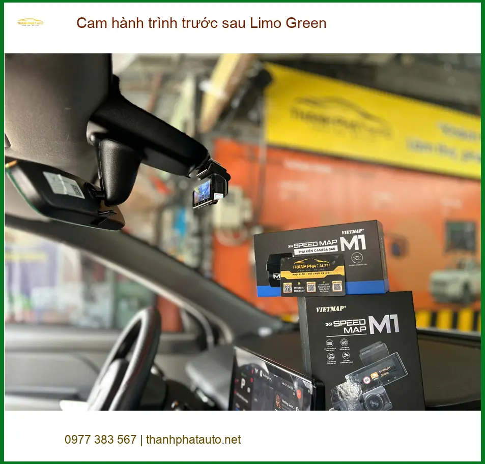 Anh Minh lắp cam hành trình trước sau Limo Green cho Kia K3 tại Quận 12 ảnh thực tế 4