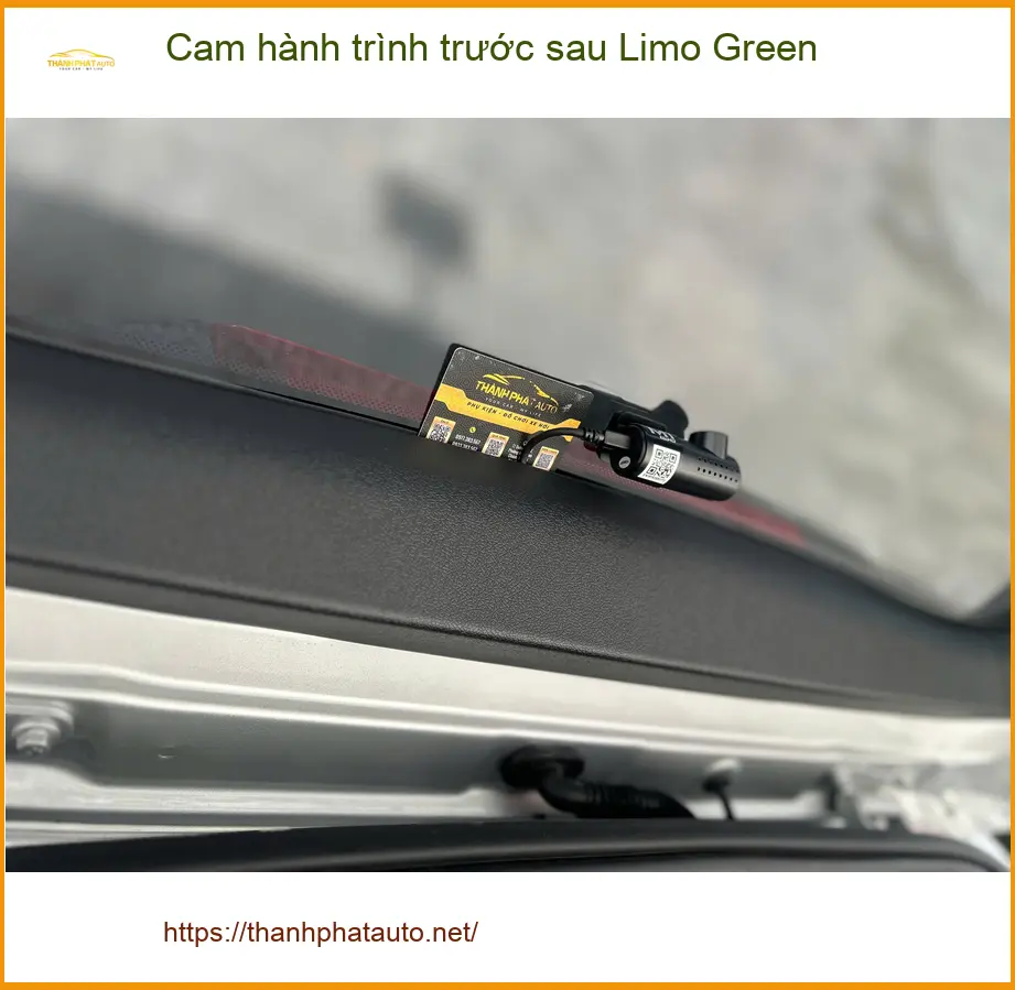 Anh Thành gắn cam hành trình trước sau Limo Green cho CRV ở Quận 9