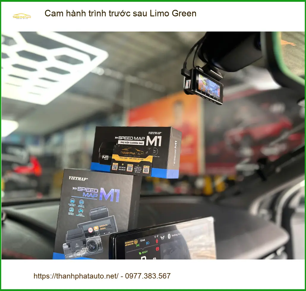 Anh Thành gắn cam hành trình trước sau Limo Green cho CRV ở Quận 9 ảnh thực tế 3