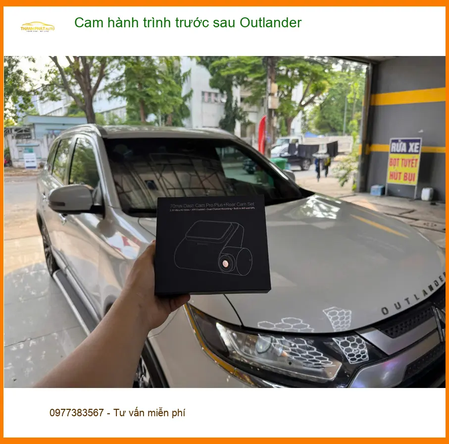 Anh Hưng lắp Cam hành trình trước sau Outlander tại Quận Bình Tân ảnh thực tế 5