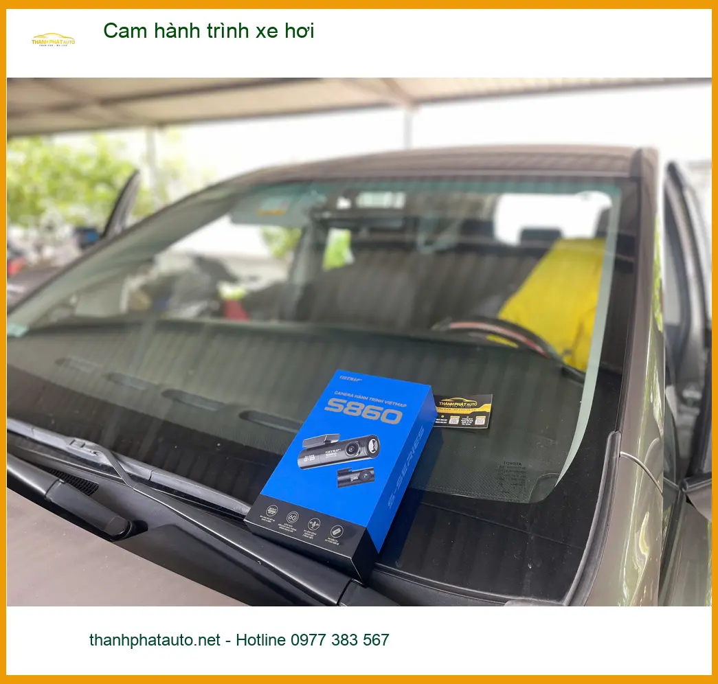 Anh Bách lắp cam hành trình xe hơi Mitsubishi Attrage tại Quận 2 ảnh thực tế 2