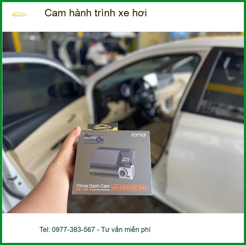 Chú Bình lắp cam hành trình xe hơi Mitsubishi Xpander Cross Hóc Môn