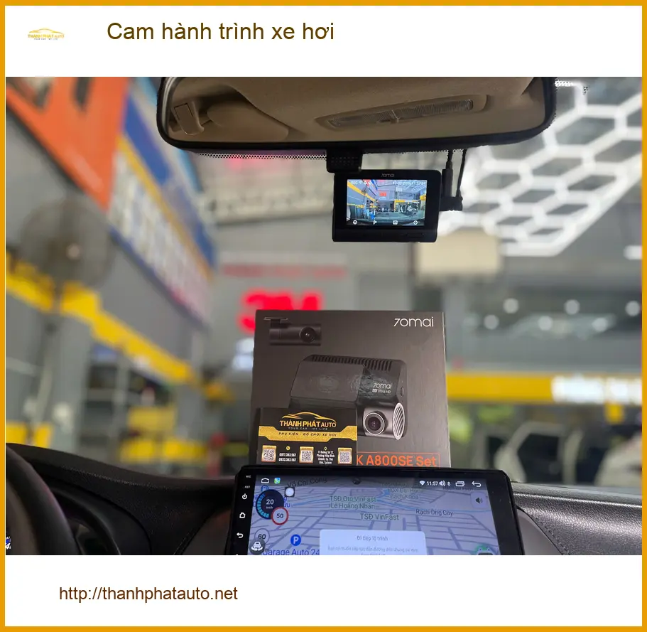 Chú Bình lắp cam hành trình xe hơi Mitsubishi Xpander Cross Hóc Môn ảnh thực tế 3