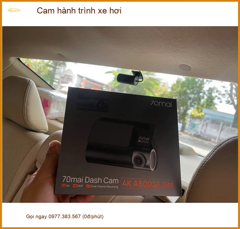 Chú Phước lắp cam hành trình xe hơi cho Kia K3 ở Quận Tân Bình để tránh va chạm. ảnh thực tế 5