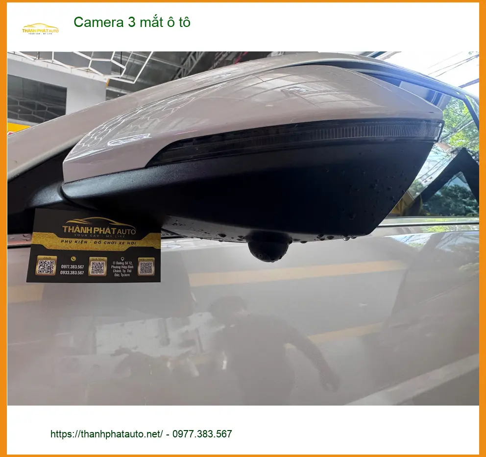 Anh Khang lắp Camera 3 mắt ô tô Ford Everest tại Hóc Môn để ghi lại hành trình đường dài ảnh thực tế 4