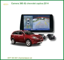 Camera 360 độ Chevrolet Captiva 2014 - Trung Tâm Gắn Uy Tín TPHCM