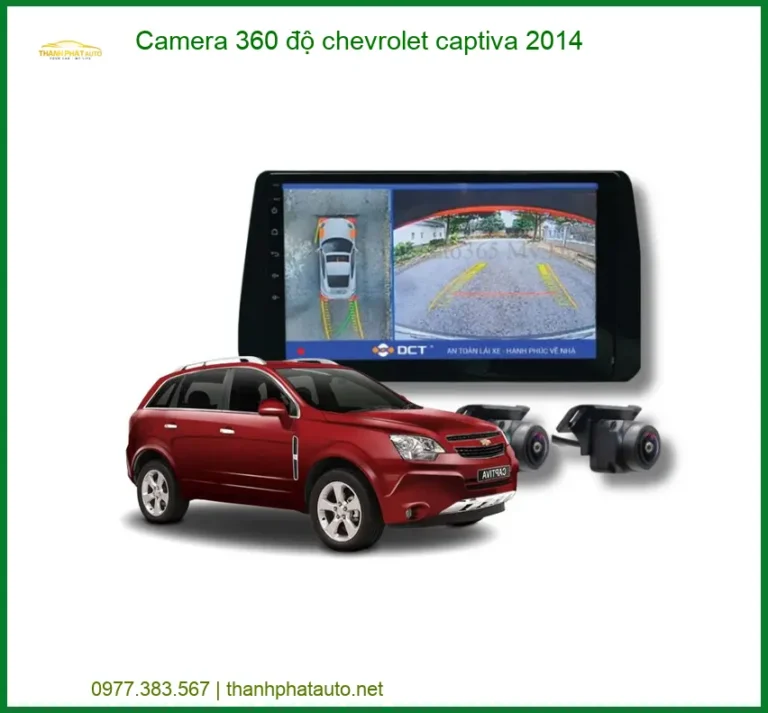 Camera 360 độ Chevrolet Captiva 2014 - Trung Tâm Gắn Uy Tín TPHCM
