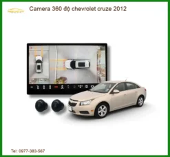 Camera 360 độ Chevrolet Cruze 2012 - Trung Tâm Lắp Đặt Uy Tín TPHCM