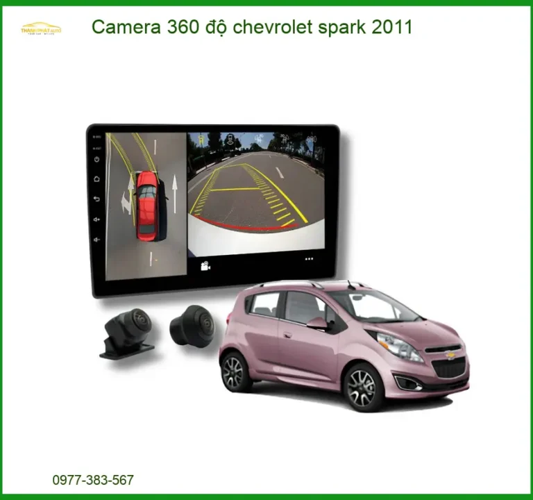 Camera 360 độ Chevrolet Spark 2011 - Trung Tâm Lắp Đặt Uy Tín TPHCM