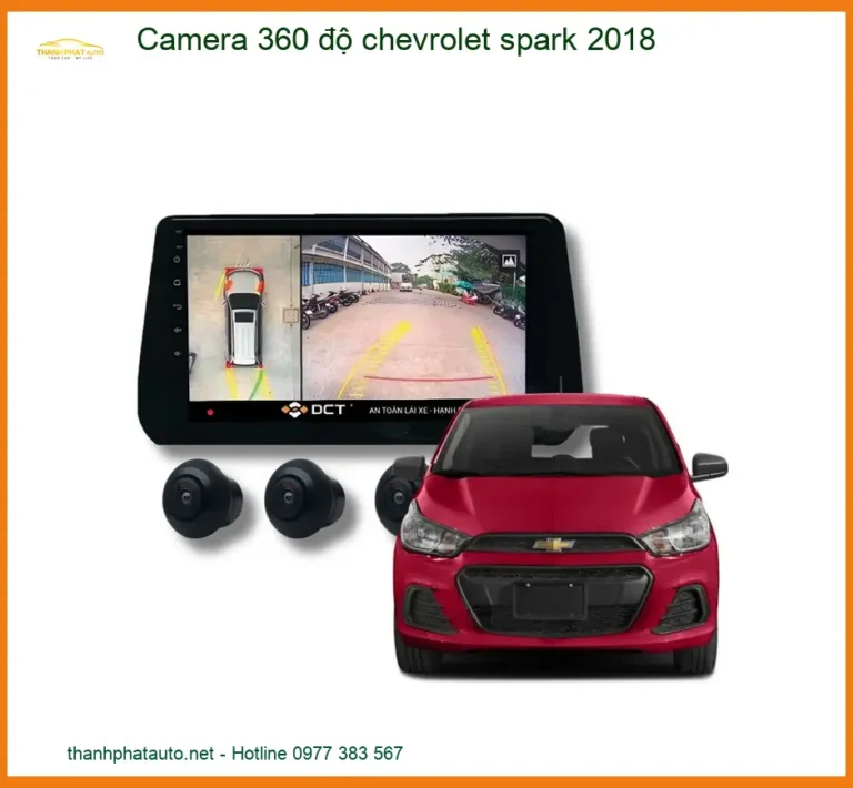 Camera 360 độ Chevrolet Spark 2018 - Địa Chỉ Lắp Đặt Camera 360 Uy Tín TPHCM