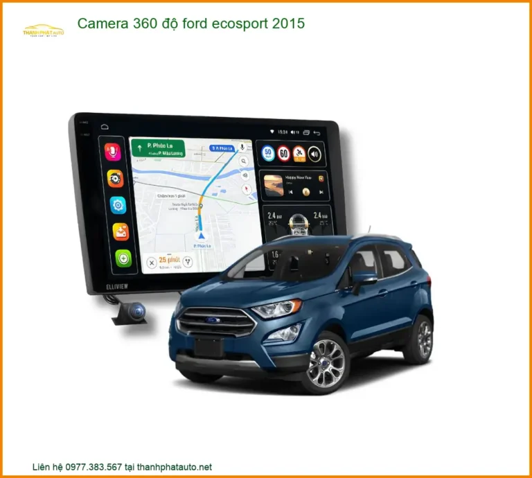 Camera 360 độ Ford Ecosport 2015 - Trung Tâm Lắp Đặt Chính Hãng TPHCM
