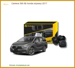 Trọn Bộ Camera 360 độ Honda Odyssey 2017 - Địa Chỉ Lắp Đặt Uy Tín TPHCM
