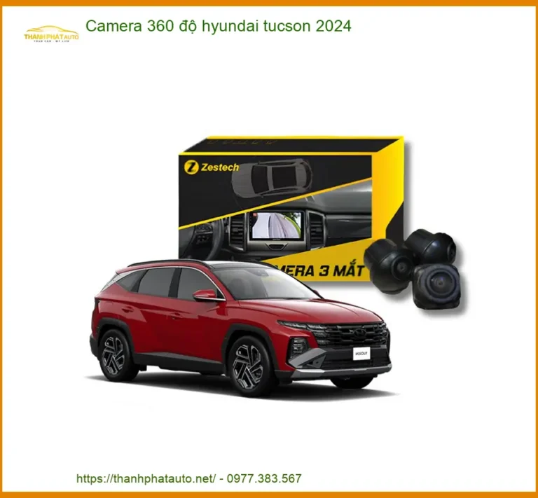 Camera 360 độ Hyundai Tucson 2024 - Trung Tâm Lắp Đặt Uy Tín TPHCM