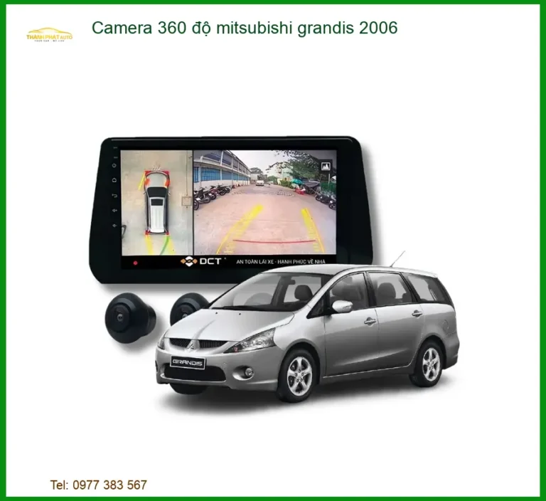 Camera 360 độ Mitsubishi Grandis 2006 - Trung Tâm Lắp Đặt Chính Hãng TPHCM