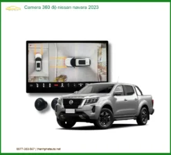 Camera 360 Độ Nissan Navara 2023 - Địa Chỉ Nâng Cấp Chính Hãng Giá Tốt TPHCM