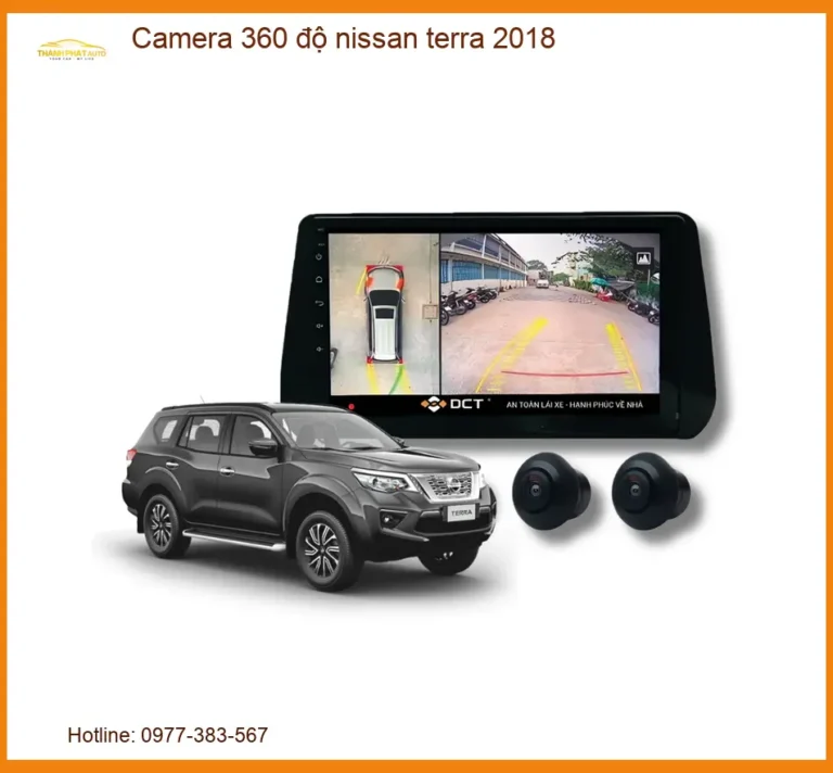 Camera 360 độ Nissan Terra 2018 - Địa Chỉ Lắp Đặt Chính Hãng TPHCM