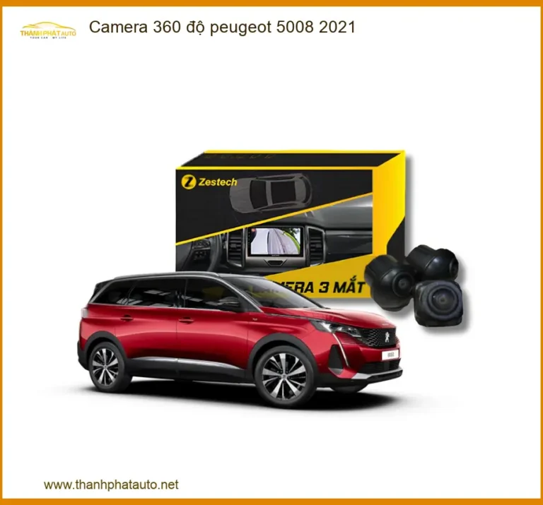 Camera 360 độ Peugeot 5008 2021 - Trung Tâm Lắp Đặt Uy Tín TPHCM